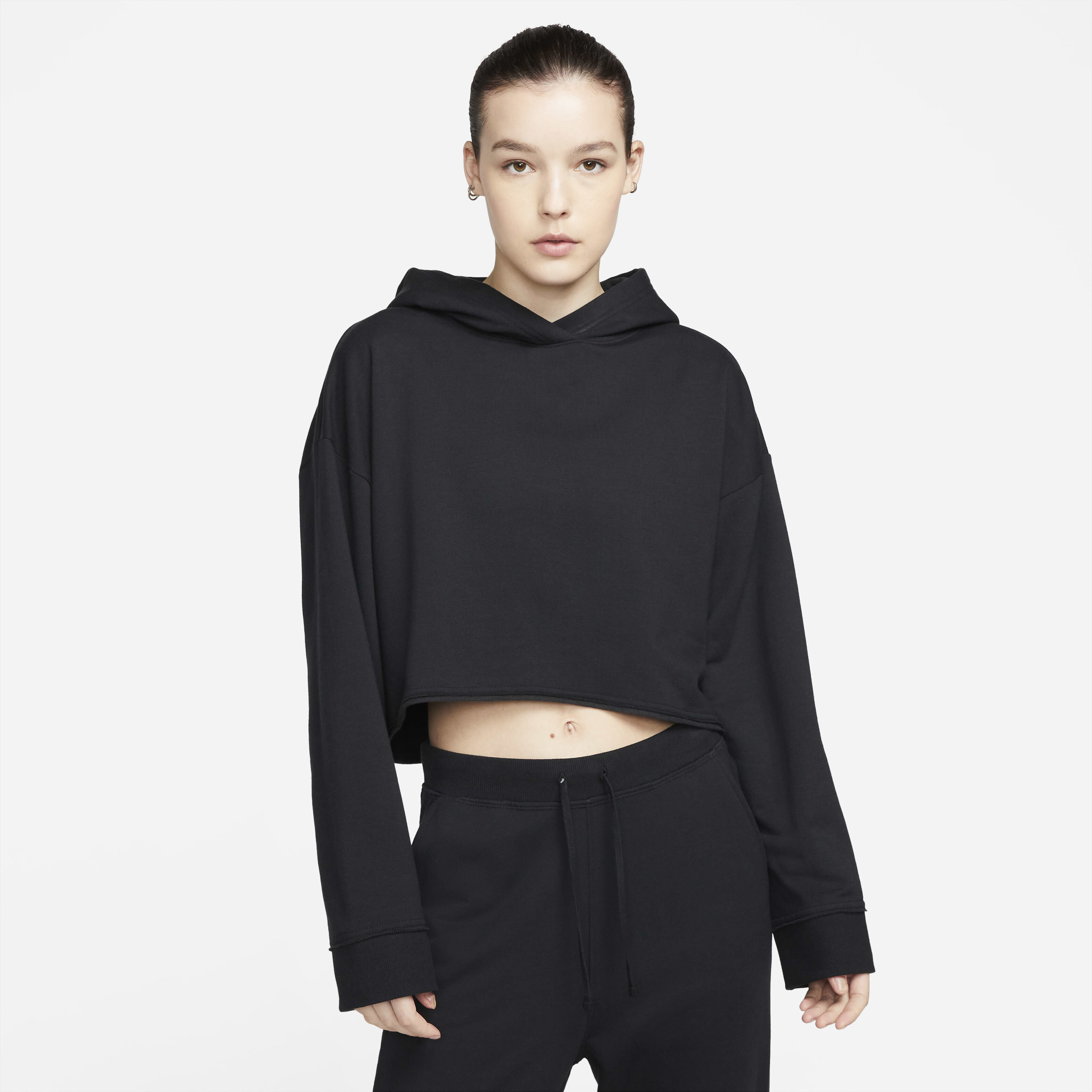 Women's nike yoga tunic hoodie hotsell
