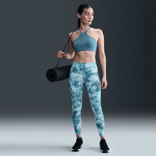 Yoga Trousers & Leggings-Nike, Nike Zenvy, Women's High-Waisted 7/8 Printed Leggings Yoga Trousers & Leggings-Nike, Nike Zenvy, Women's High-Waisted 7/8 Printed Leggings