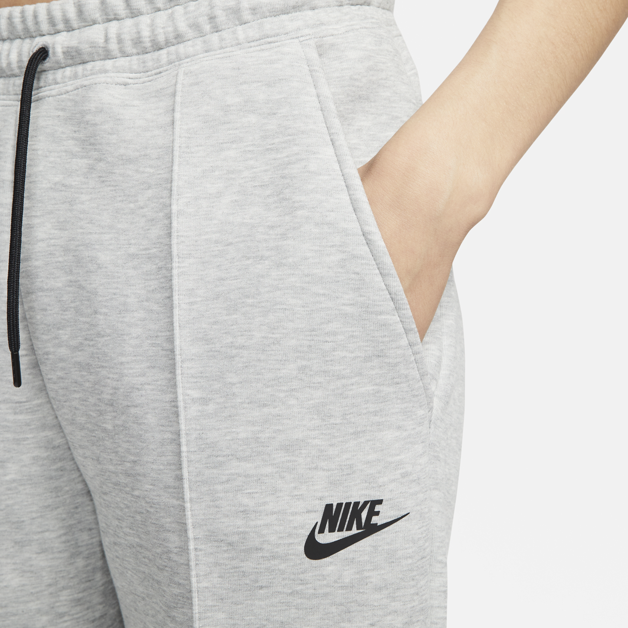 Shop Sportswear Tech Fleece Women s Mid Rise Joggers Nike UAE