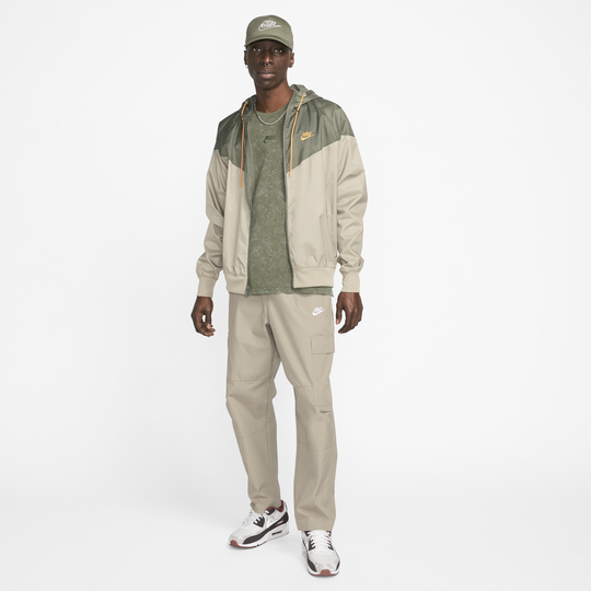Olive clearance nike windbreaker