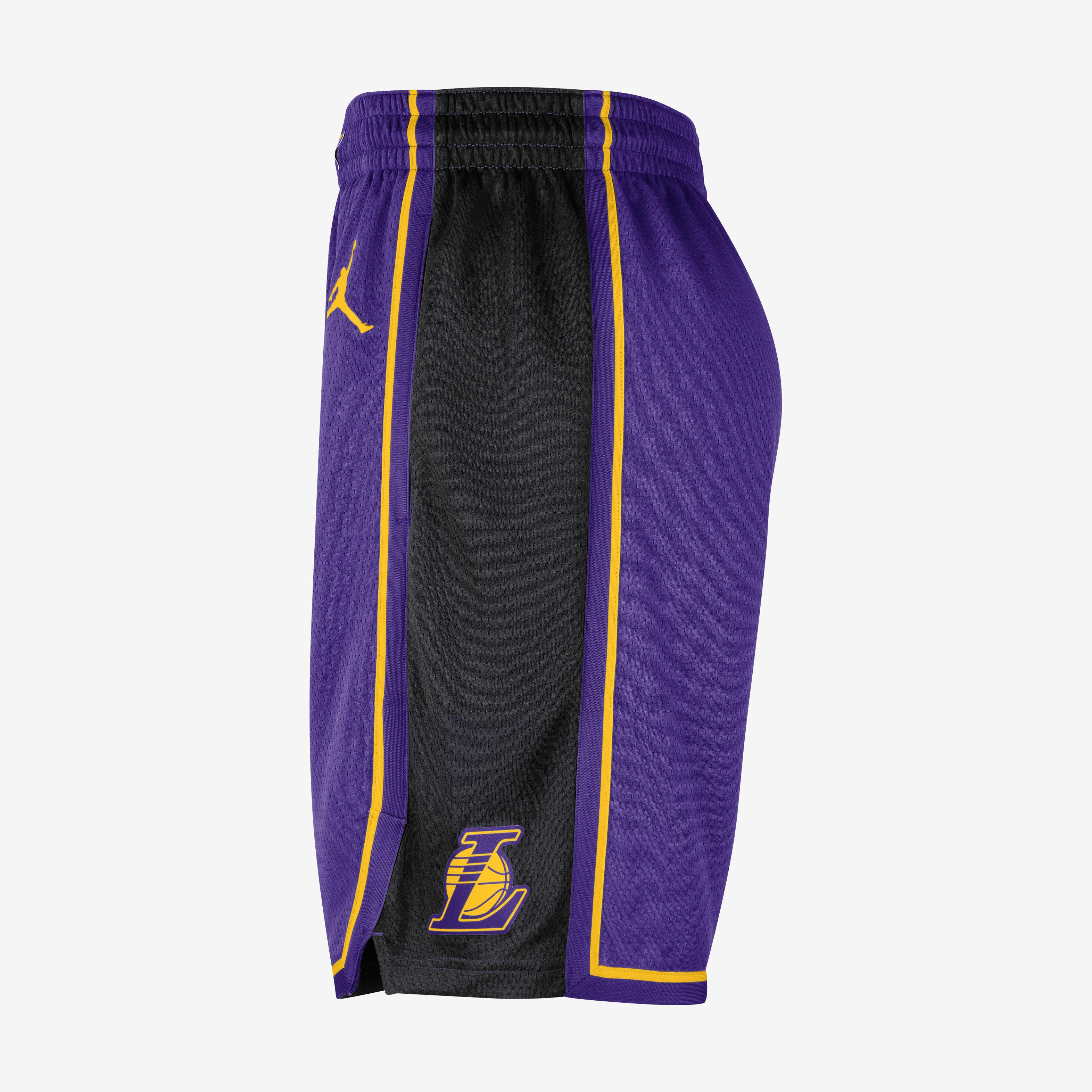 Buy Los Angeles Lakers Statement Edition Men s Jordan Dri FIT NBA Swingman Basketball Shorts Nike UAE Official