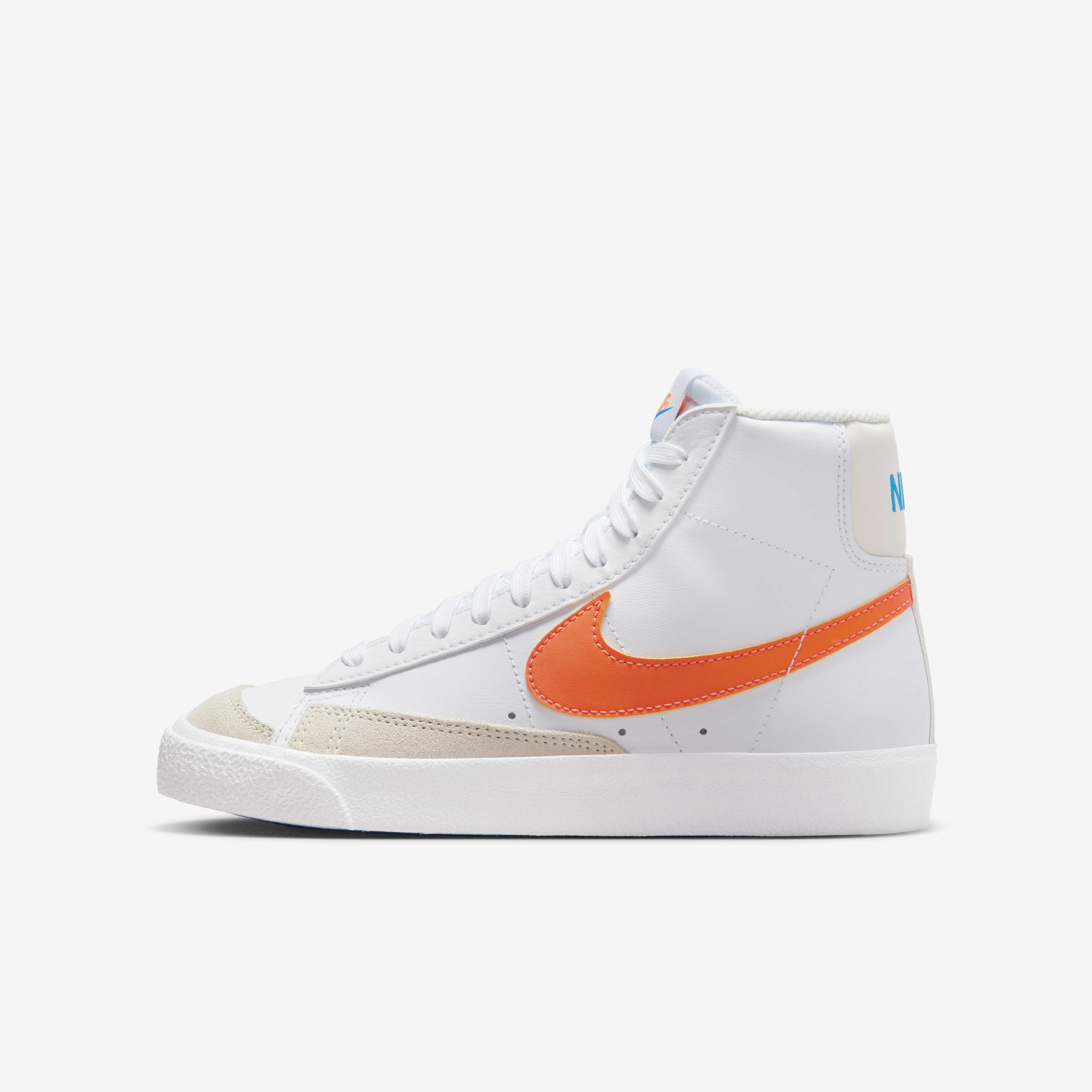 Blue nike blazer mid hotsell