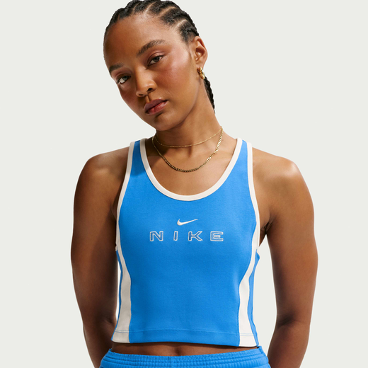 Women's Clothing-Nike, Nike Sportswear, Women's Tight Graphic Tank Top