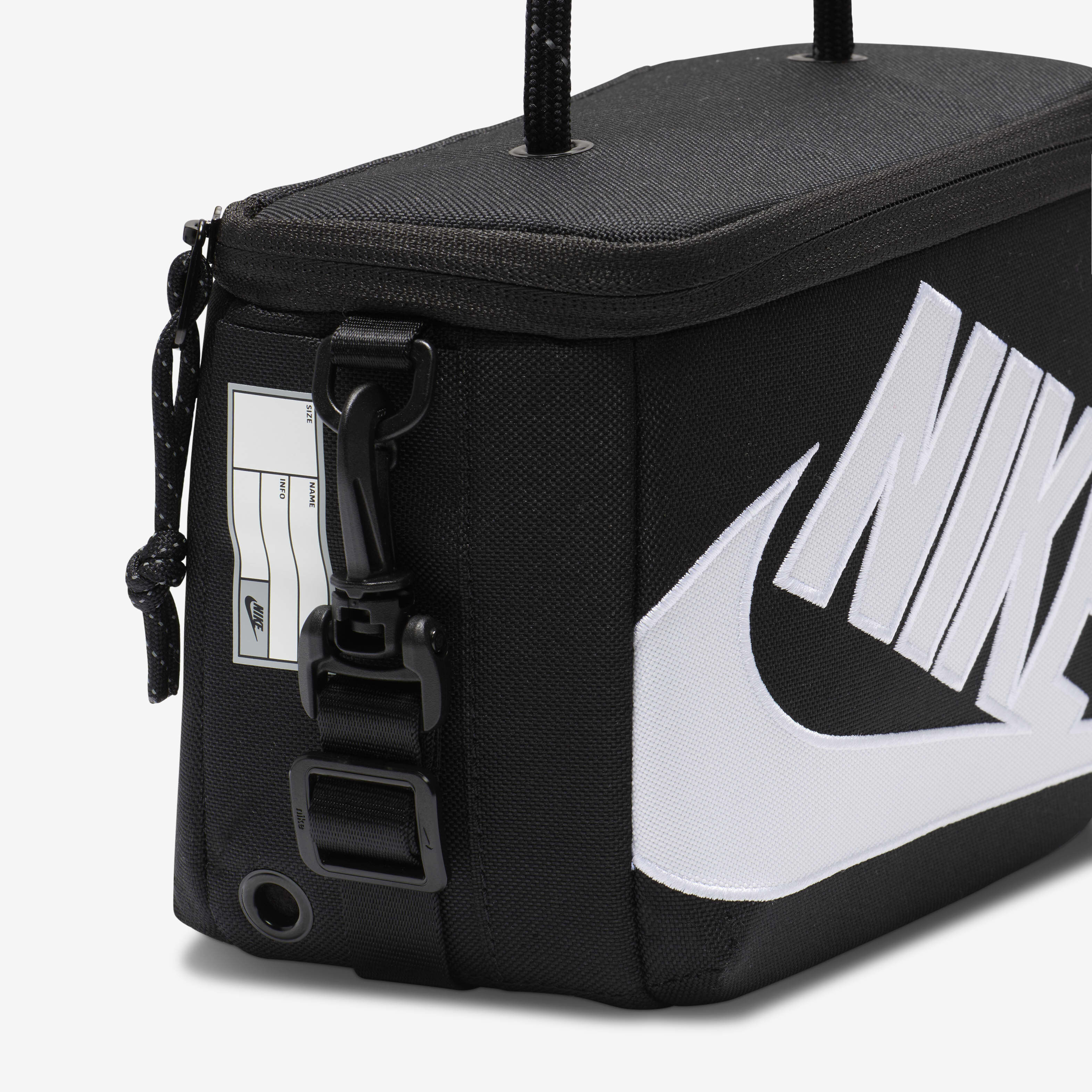 Buy Nike Mini Shoe Box Cross-Body Bag (3L) - Black/Black