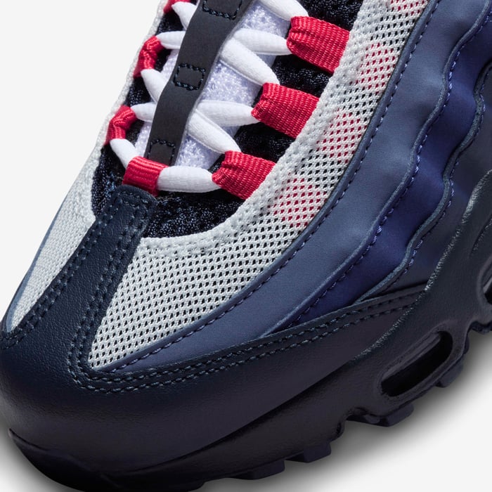 Grey Red White Blue Nike Air Max 95 Buy Nike Air Max 95 Recraft
