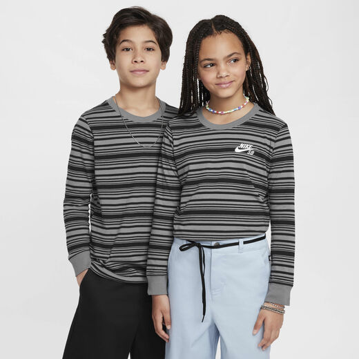 Skateboarding Tops & T-Shirts-Nike, Nike SB, Older Kids' Long-Sleeve Skate T-Shirt