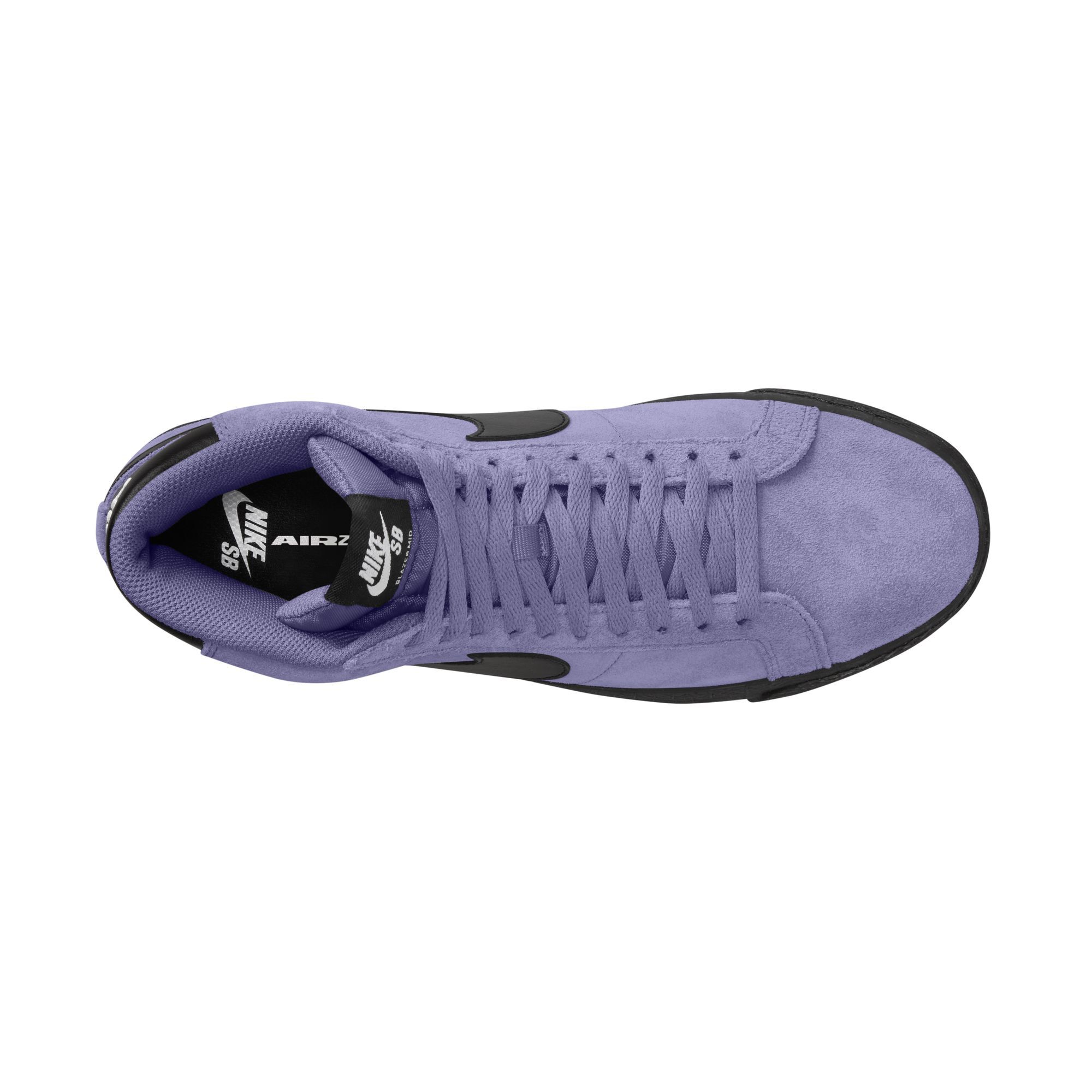 Buy Nike SB Zoom Blazer Mid Skate Shoes Dusty Amethyst Dusty Amethyst White Black Nike UAE Official