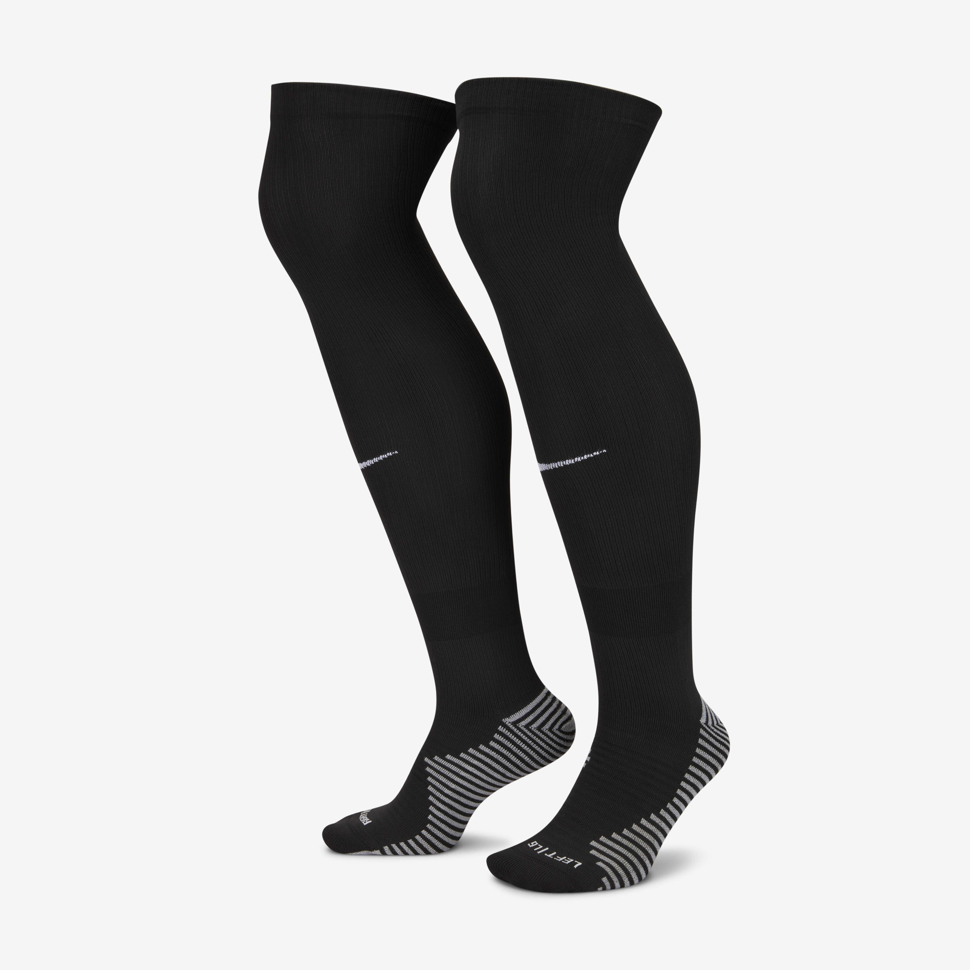 Buy Nike Dri FIT Strike Knee High Football Socks Black White Nike UAE Official
