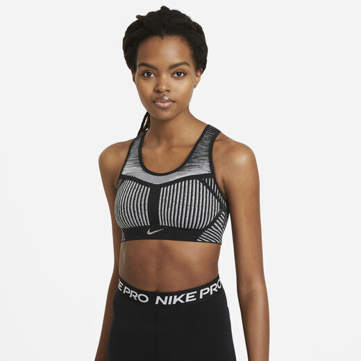 Sports Bras-Nike, Nike FE/NOM Flyknit, Women's High-Support Non-Padded Sports Bra
