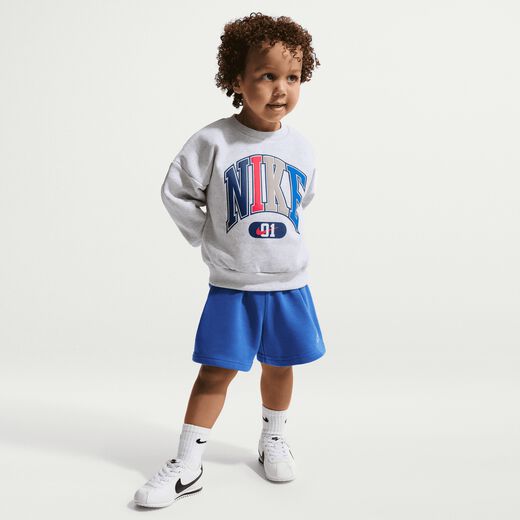 Kids' Sweatshirts-Nike, Nike Sportswear, Toddler Multisport Fleece Crew