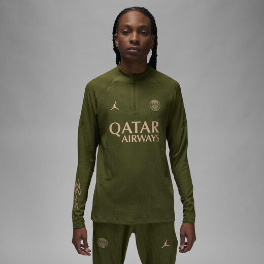Psg Jordan T-Shirts & Tops-JRDN, Paris Saint-Germain Strike Elite Fourth, Men's Jordan Dri-FIT ADV Football Drill Top
