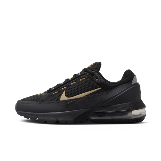 Air max plus - top mens shoes black/metallic gold/anthracite