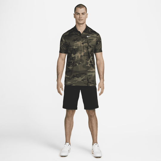 Camo golf shirt nike sales