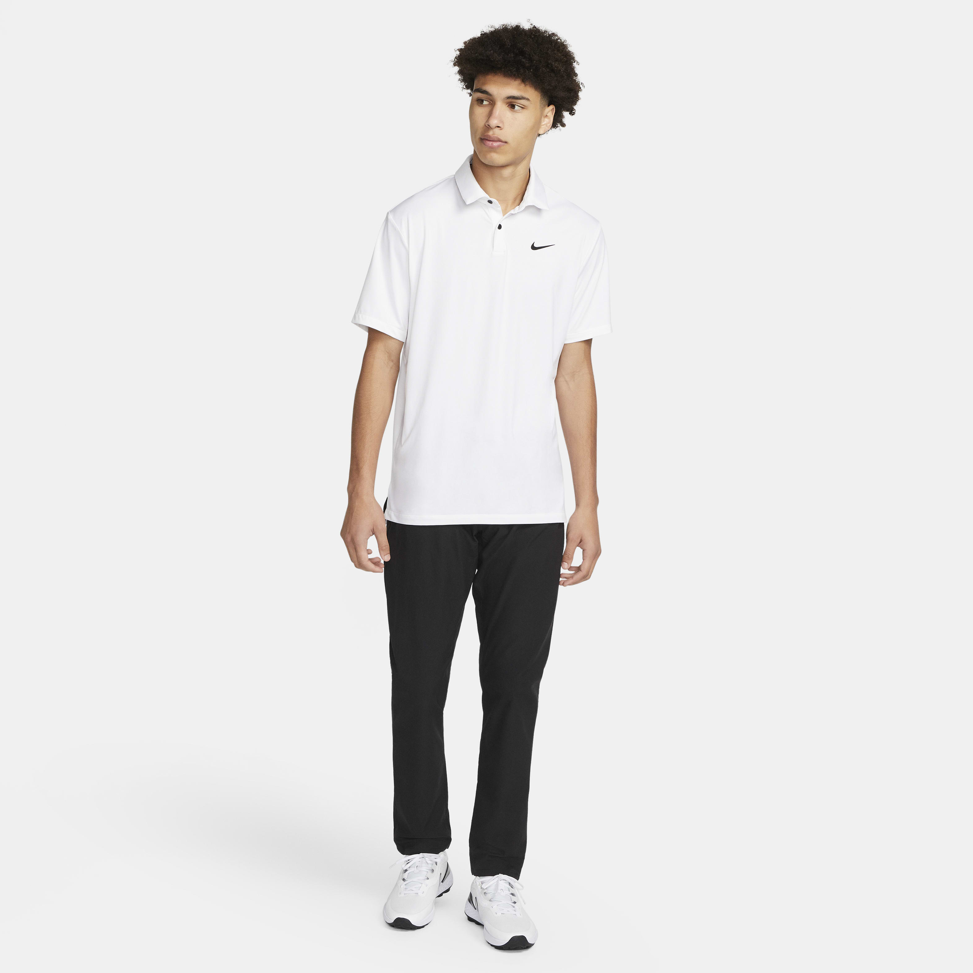 White nike hot sale polo mens