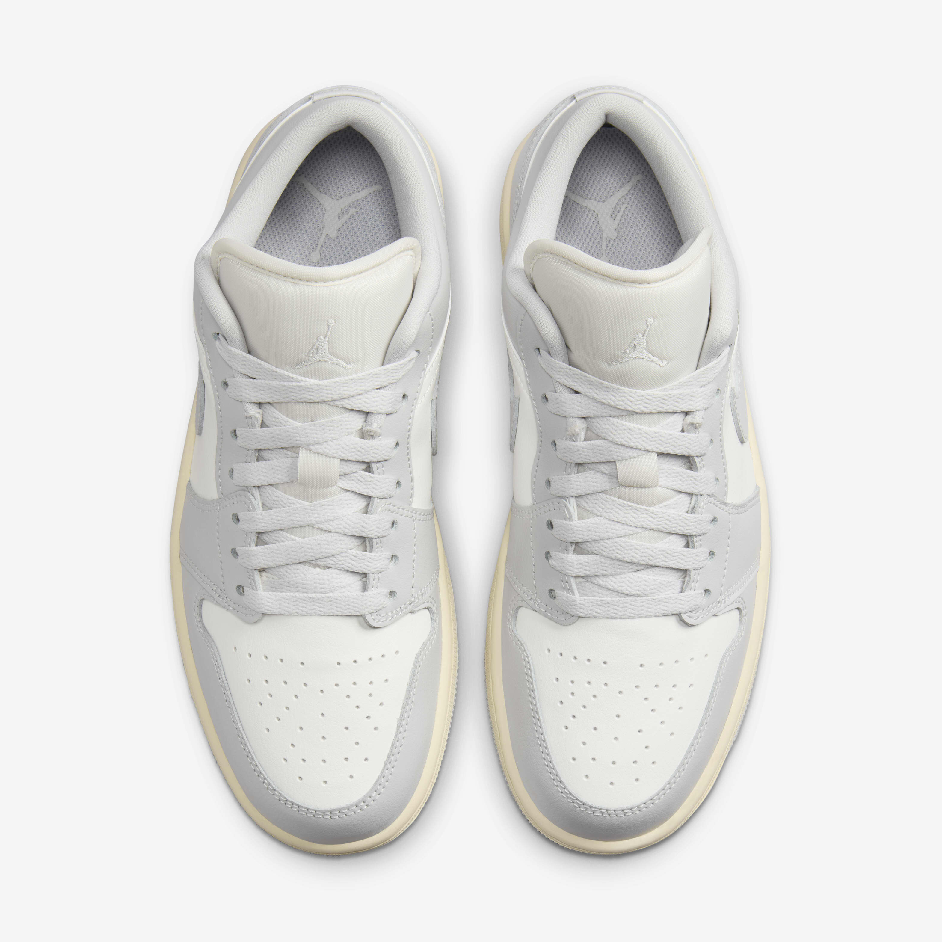 国内配送 NIKE W AIR JORDAN 1 LOW SAIL/N.GREY-COCONUT MILK Buy Air Jordan 1 Low Women's Shoes - Sail/Coconut Milk