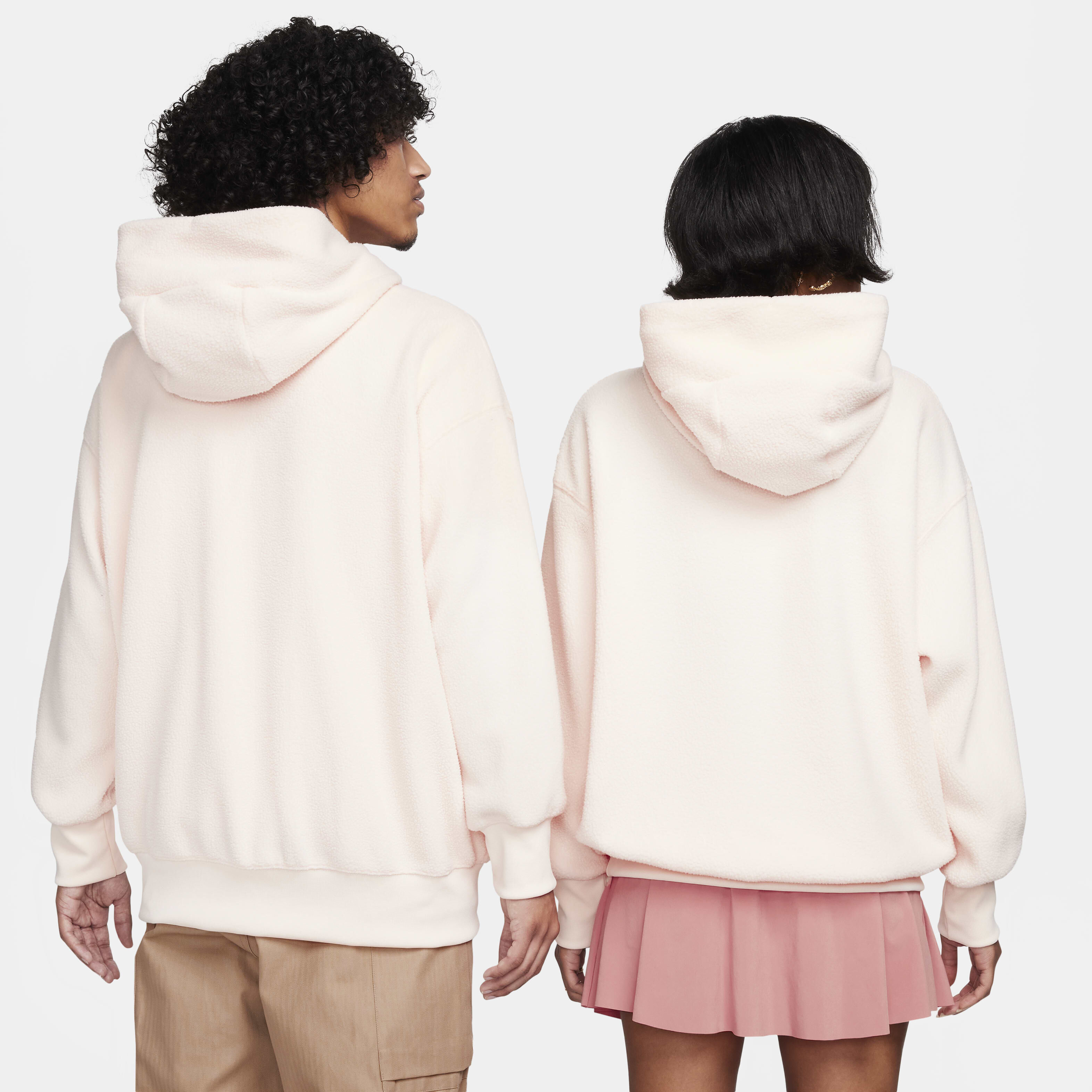 Nike women's sportswear plush varsity hoodie 2025