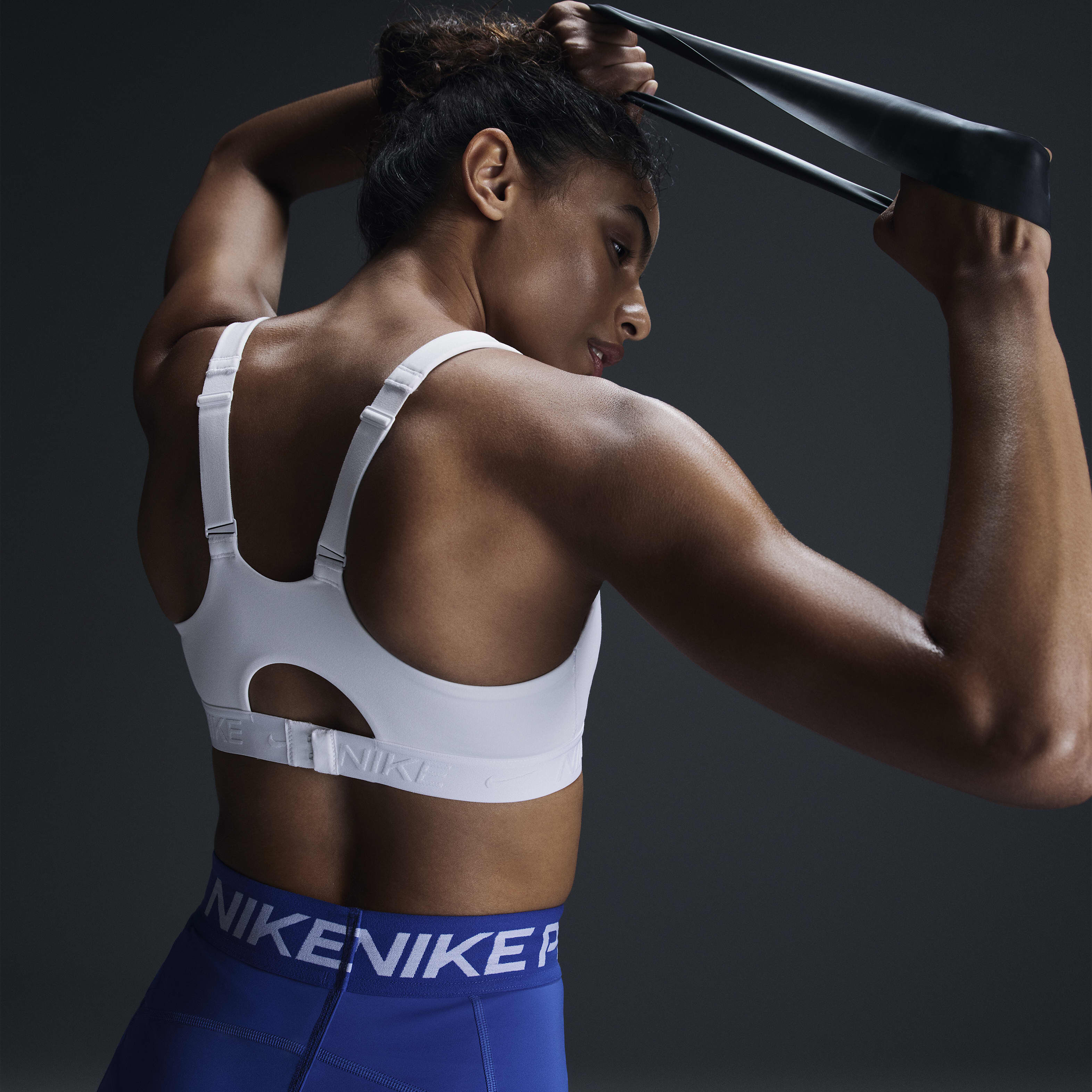 Blue nike bra sales