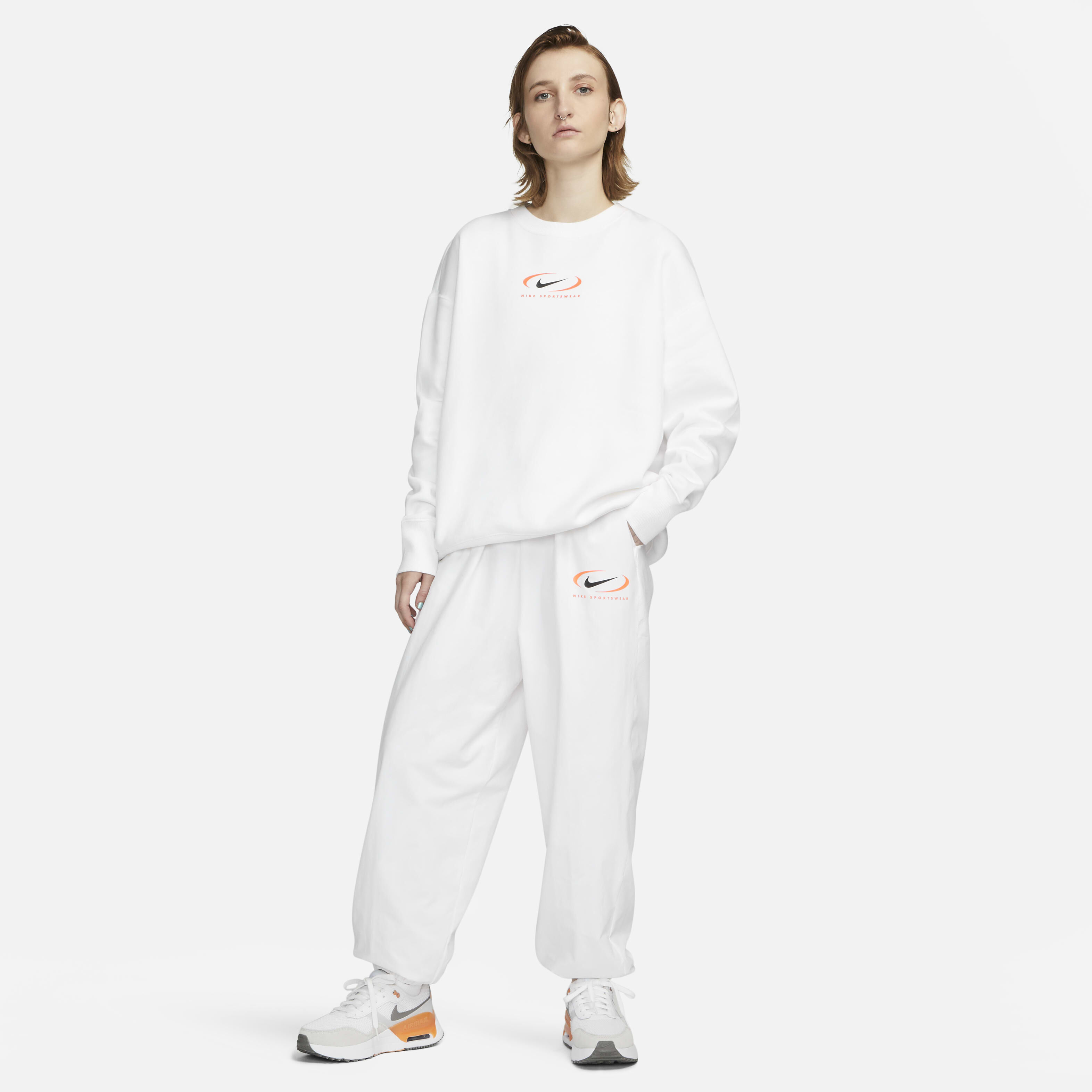 Sportswear Trend Woven Swoosh Joggers image number 5
