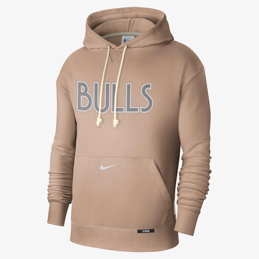 Hoodies & Sweatshirts-Nike, Chicago Bulls Standard Issue City Edition, Men's Nike Dri-FIT NBA Courtside Hoodie