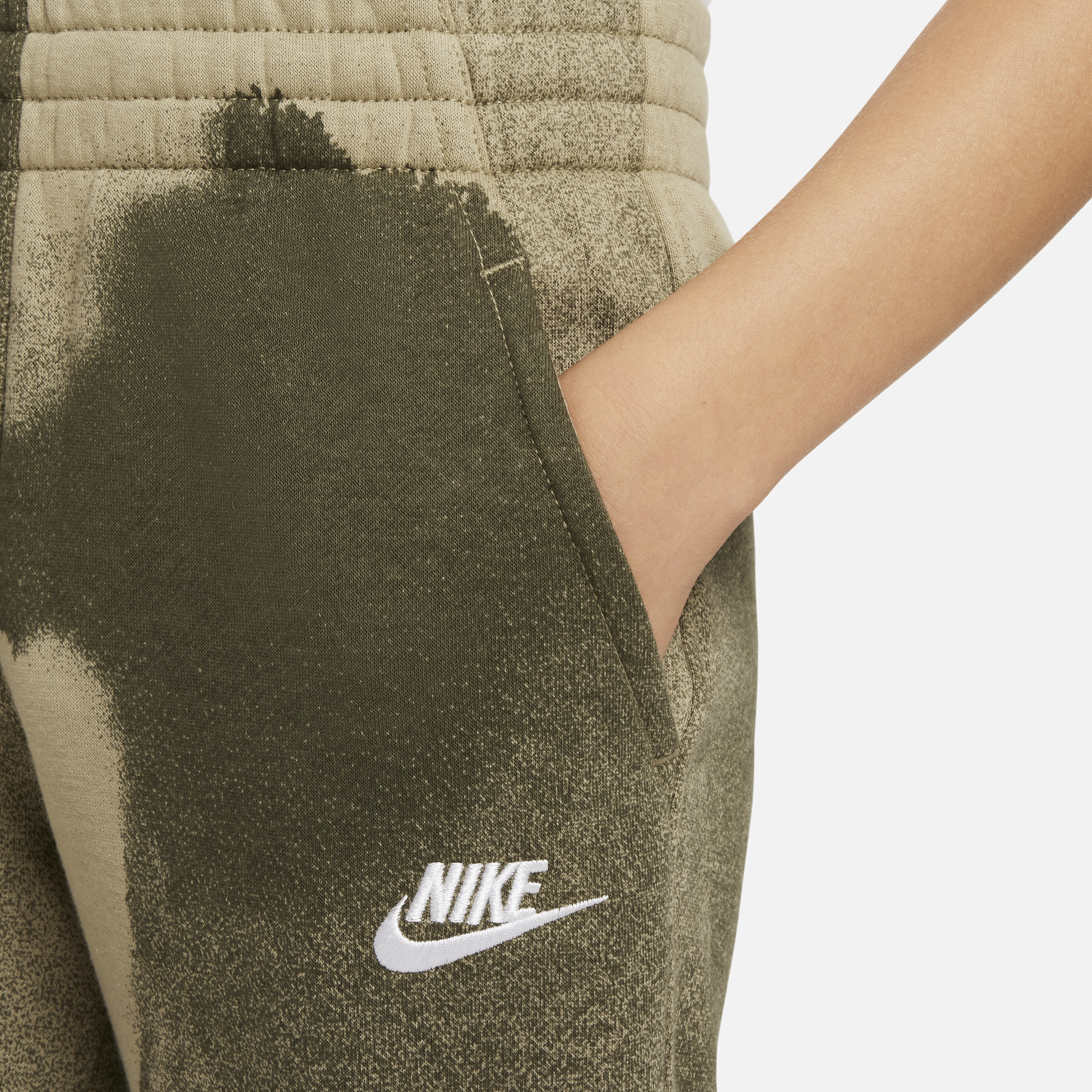 fluffy nike joggers
