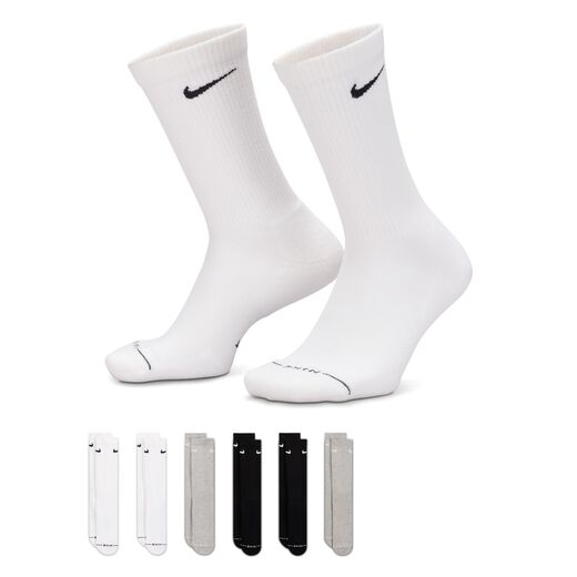 Crew-Nike, Nike Everyday Elevated, Crew Socks (6 Pairs)