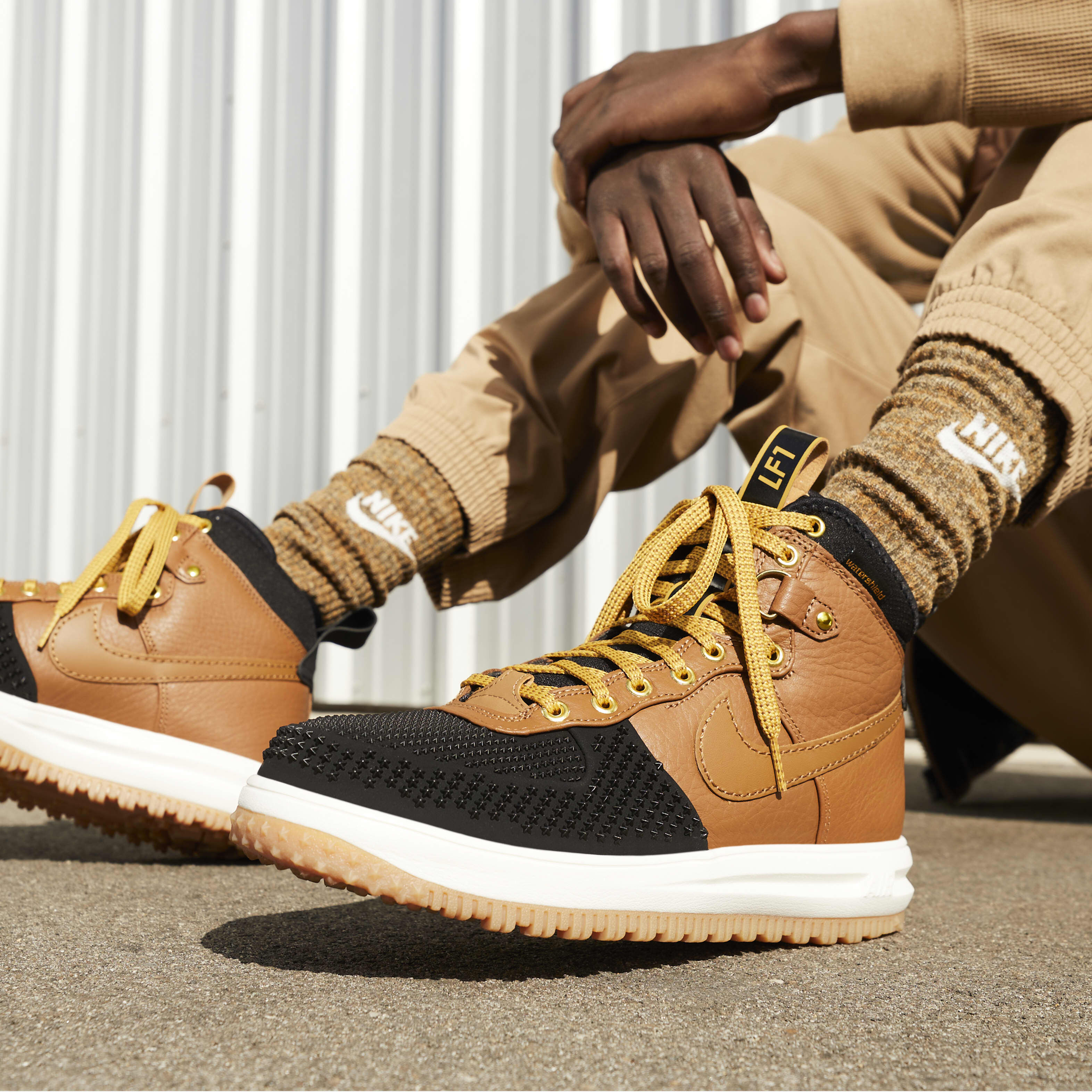Buy Nike Lunar Force 1 Men's Winterized Duckboot - Ale Brown