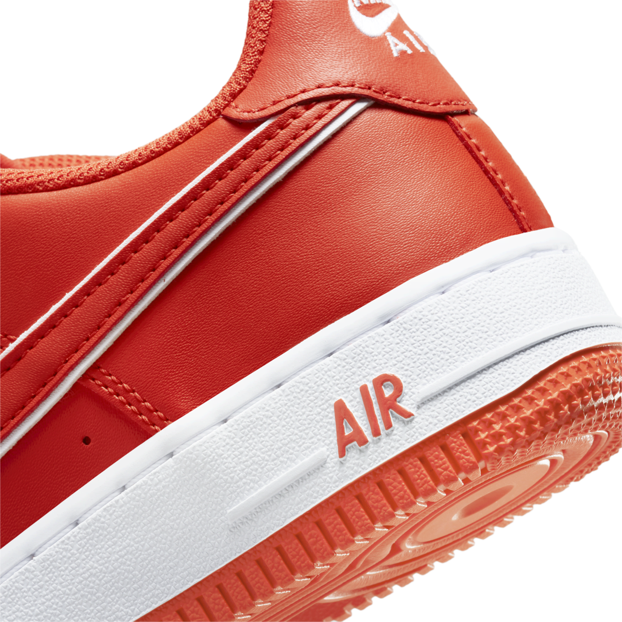 Nike air force 2 sale homme orange