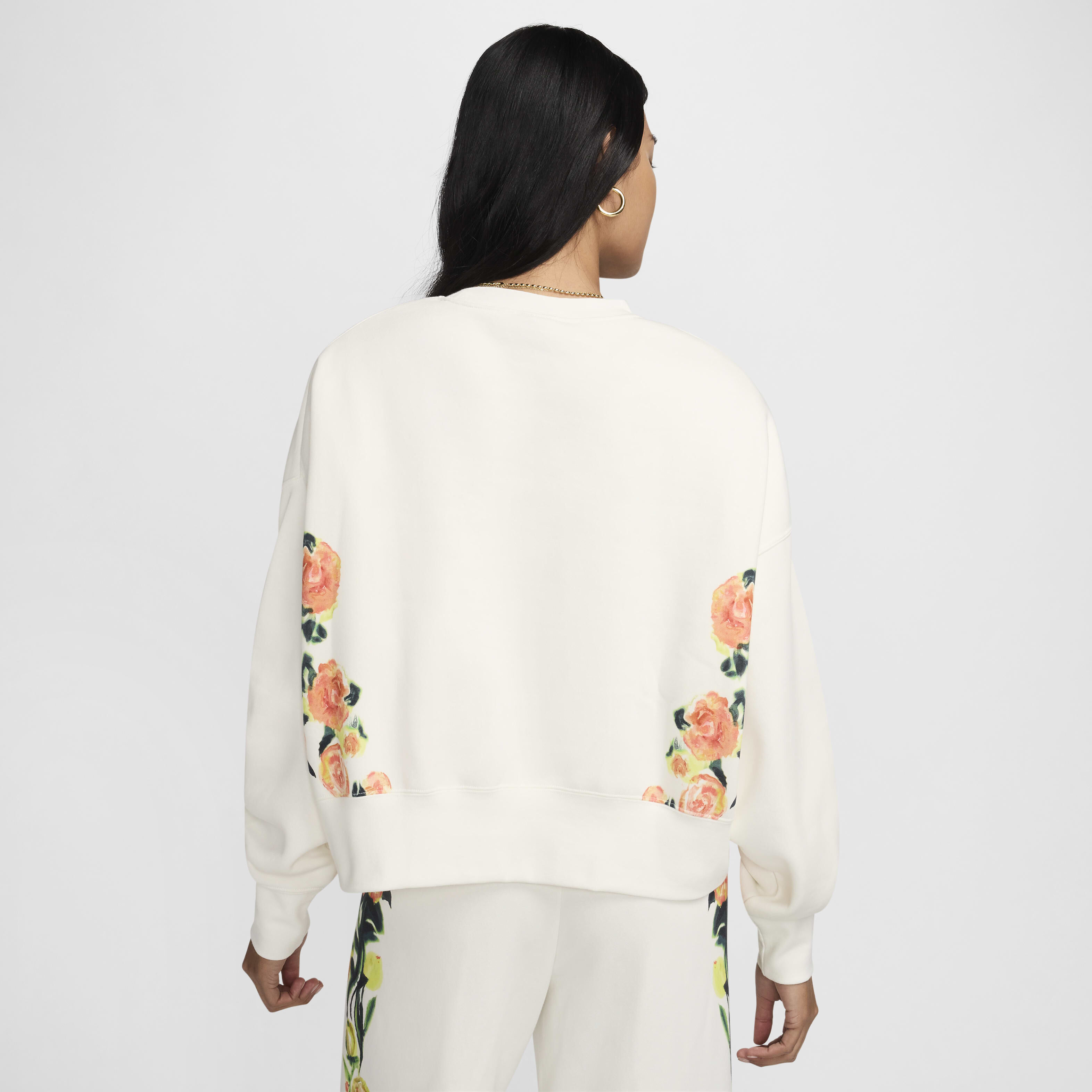 Buy Nike Sportswear Phoenix Fleece Women s Artist Collection Over Oversized Crew Neck Sweatshirt Nike UAE Official