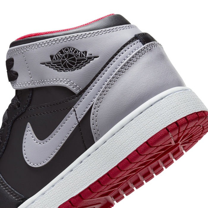 Jordans discount mid grey