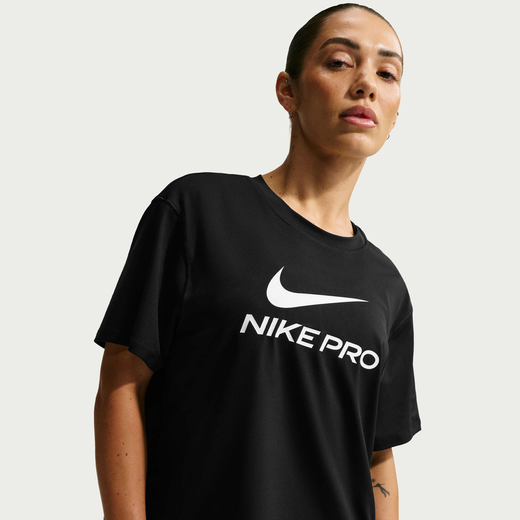 Graphic T-Shirts-Nike, Nike Pro, Women's Loose T-Shirt