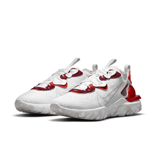 Red and white nike react Clearance