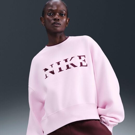 Women's Hoodies & Sweatshirts-Nike, Nike Sportswear Phoenix Fleece, Women's Oversized Crew-Neck Sweatshirt Women's Hoodies & Sweatshirts-Nike, Nike Sportswear Phoenix Fleece, Women's Oversized Crew-Neck Sweatshirt
