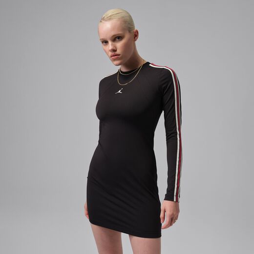 Jordan Skirts & Dresses-JRDN, Jordan Brooklyn, Women's Long-Sleeve Dress