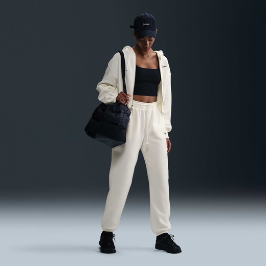 Women's Tracksuits-Nike, Nike Sportswear Phoenix Fleece, Women's High-Waisted Oversized Tracksuit Bottoms