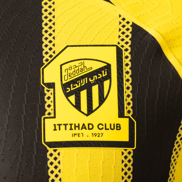 Al-Ittihad F.C. 2024/25 Match Home Jersey image number 2 Al-Ittihad F.C. 2024/25 Match Home Jersey image number 2