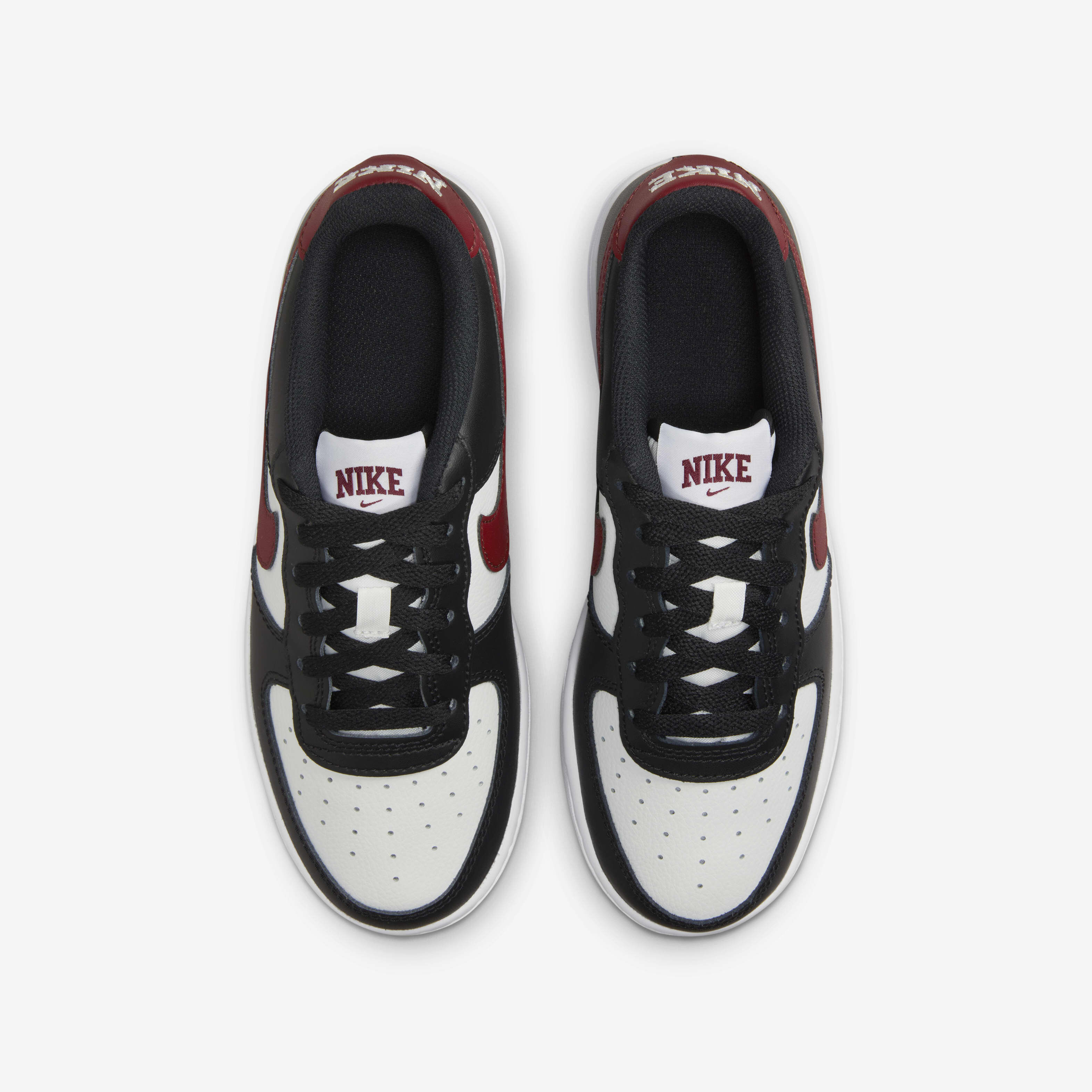 Nike air force 1 7 black and red sales