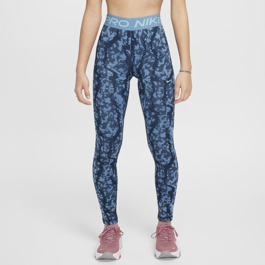 Leggings-Nike, Nike Pro, Girls' Dri-FIT Mid-Rise Leggings