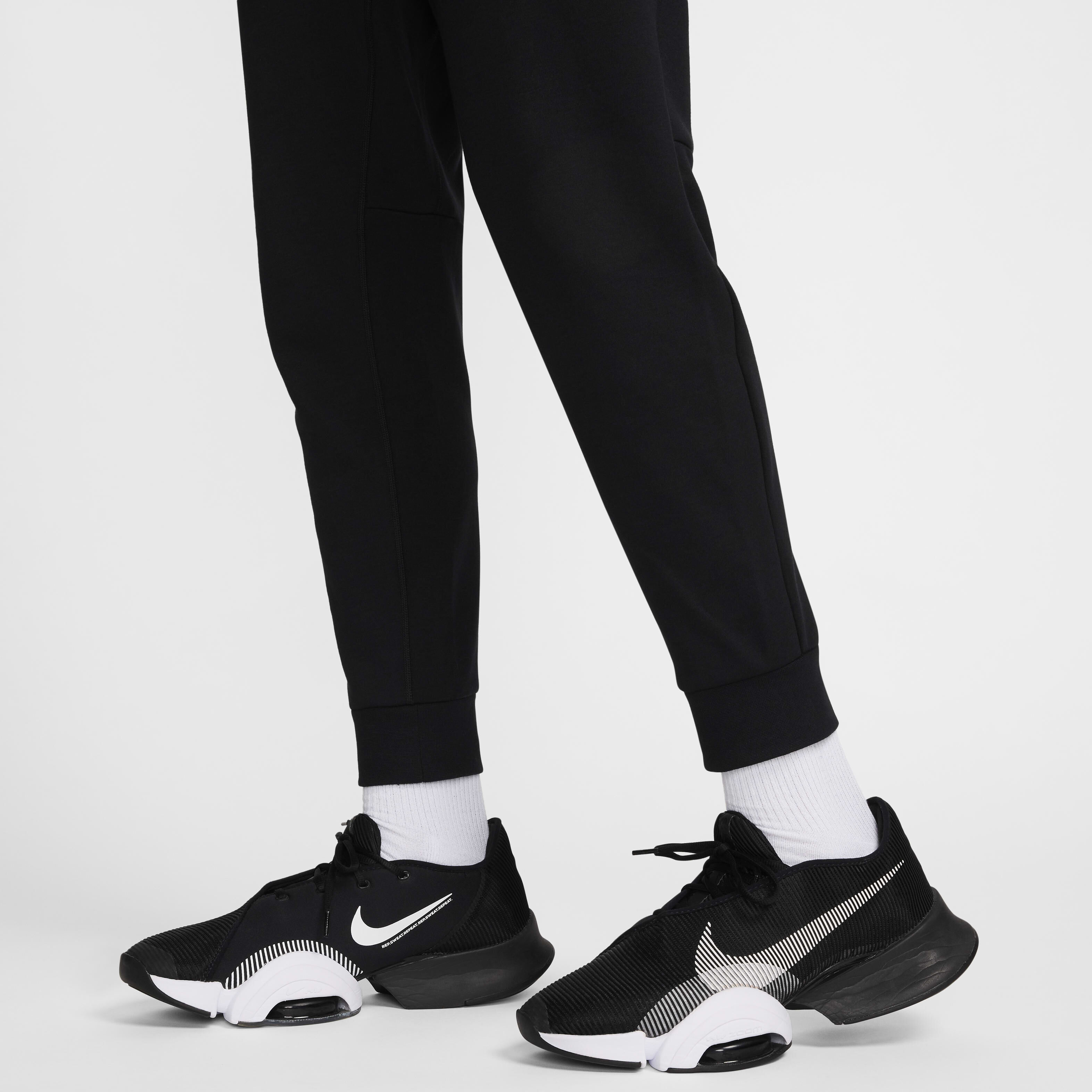 Nike black joggers dri fit on sale