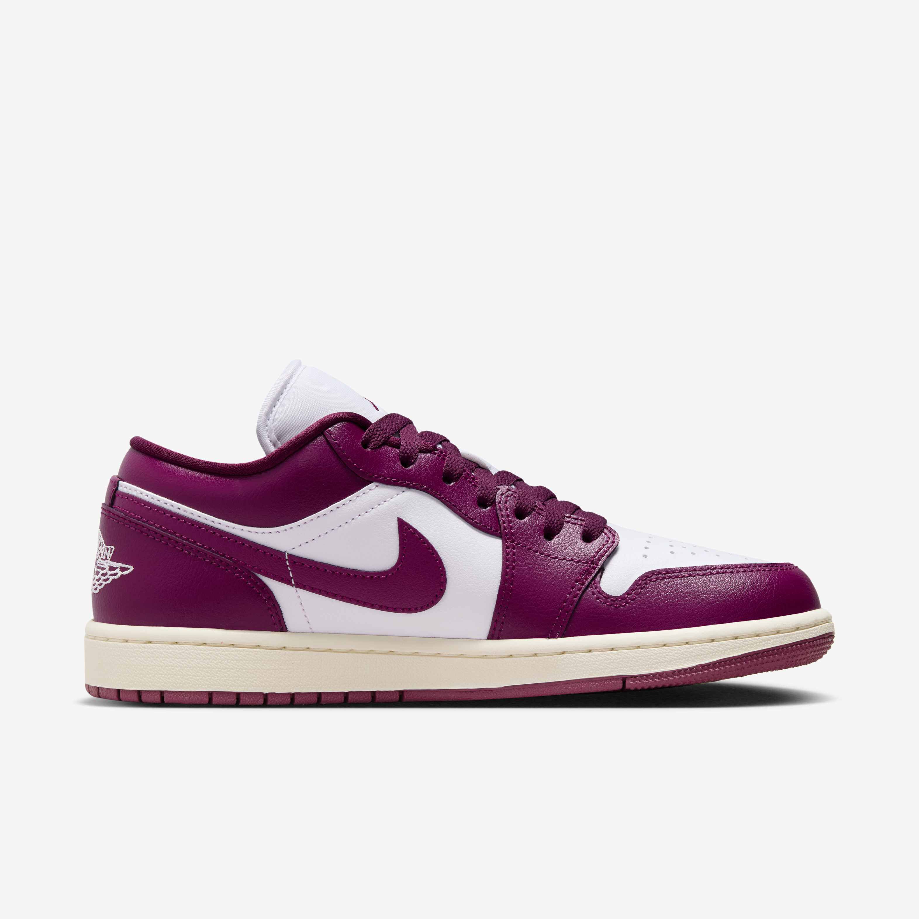 Buy Air Jordan Low Women's Shoes White/Sail/Bordeaux Nike UAE