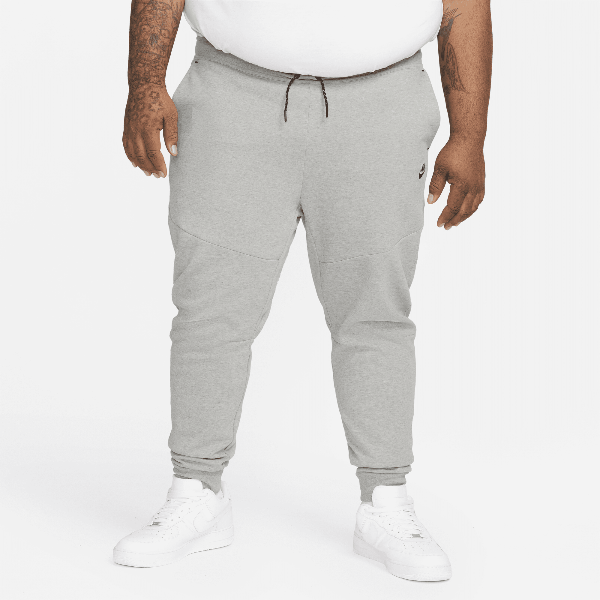 Grey nike tracksuit bottoms sale