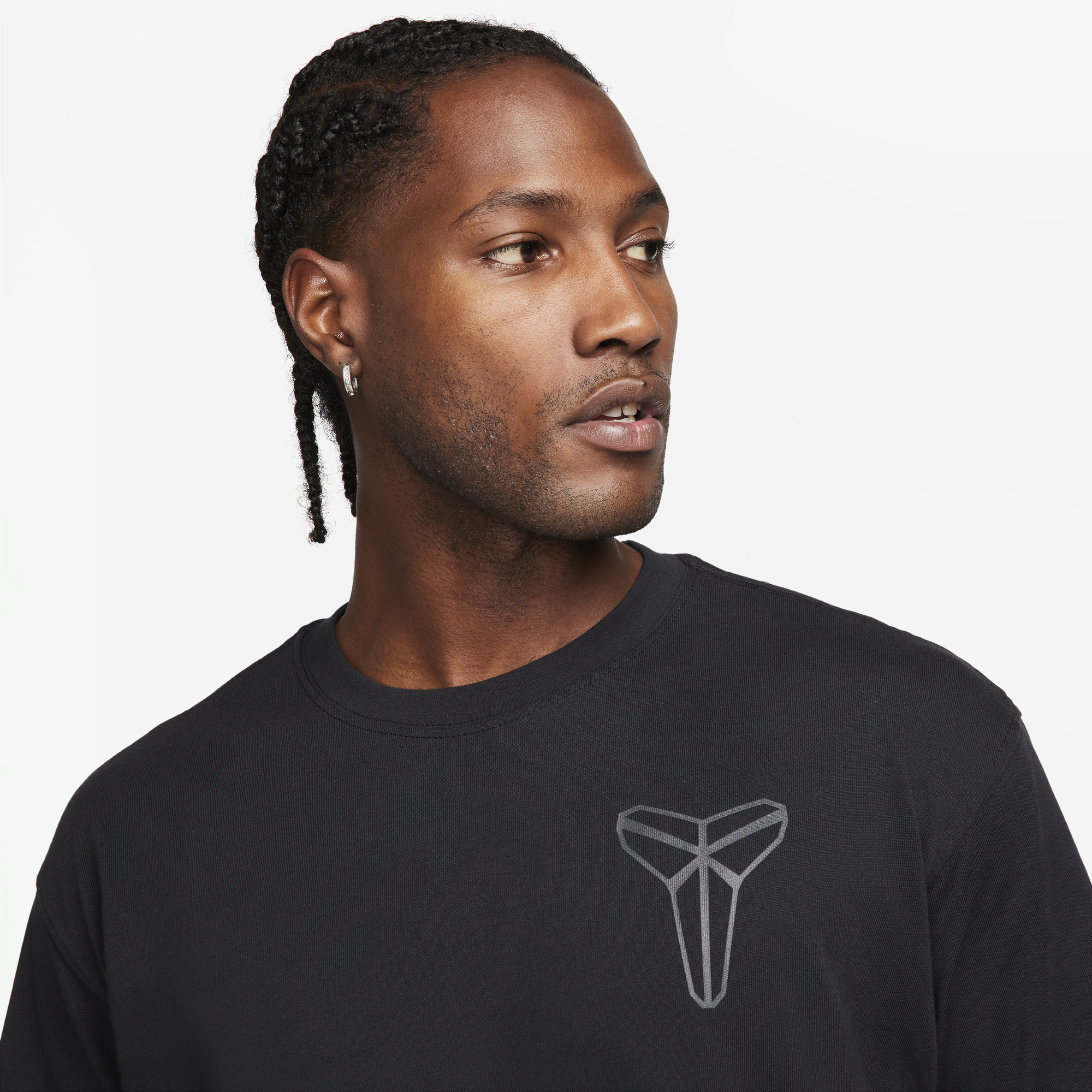 T shirt hot sale kobe uomo argento