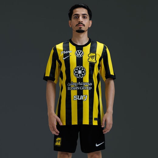 Al-Ittihad F.C. 2025/26 Stadium Home Jersey Al-Ittihad F.C. 2025/26 Stadium Home Jersey