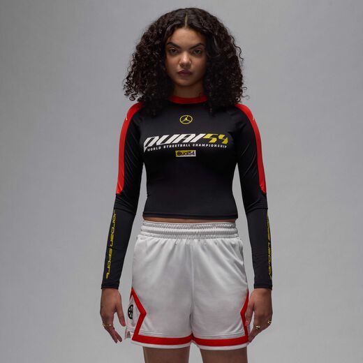Women's Clothing-JRDN, Jordan Sport Quai 54, Women's Long-Sleeve Top