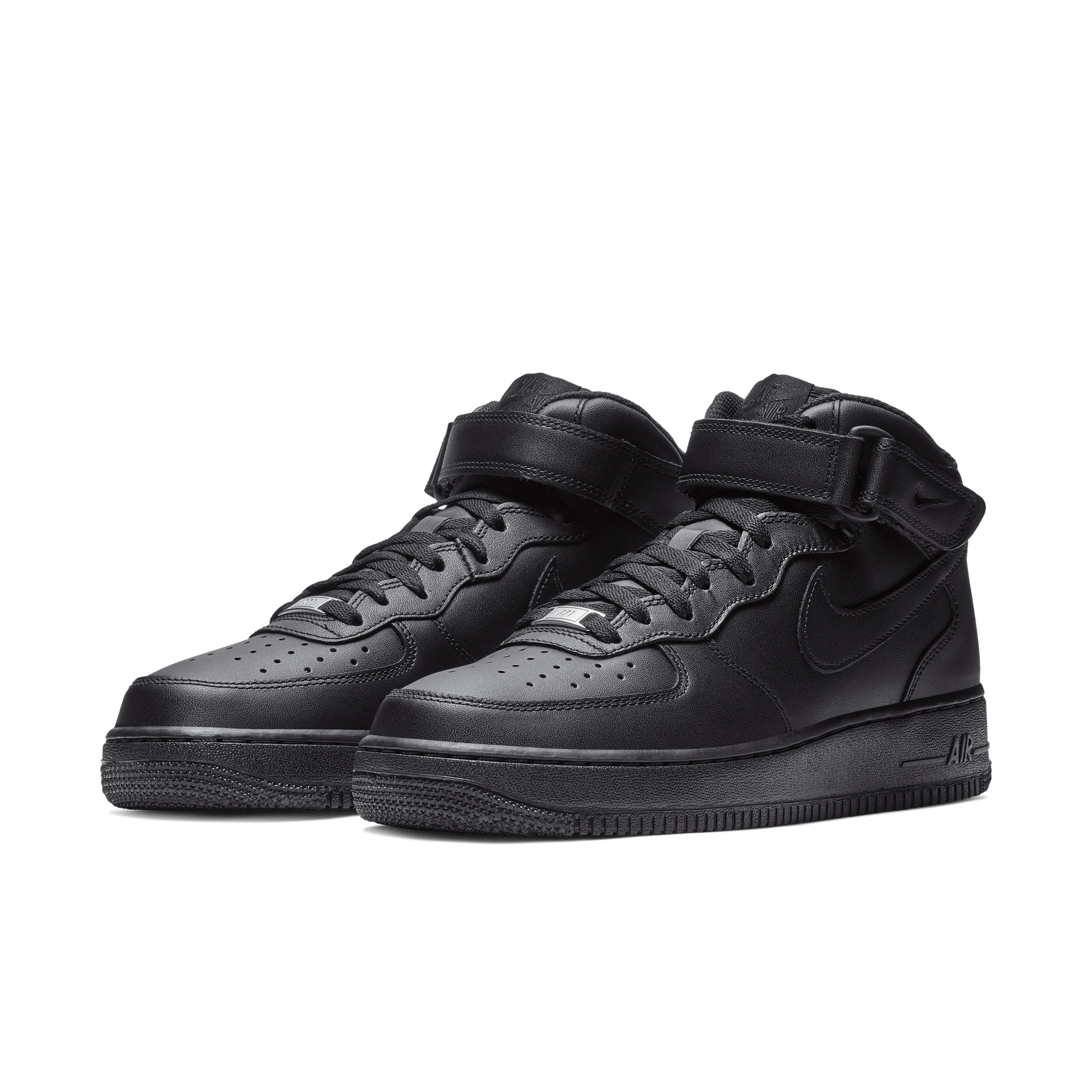 Nike air force sales 1 mid preto