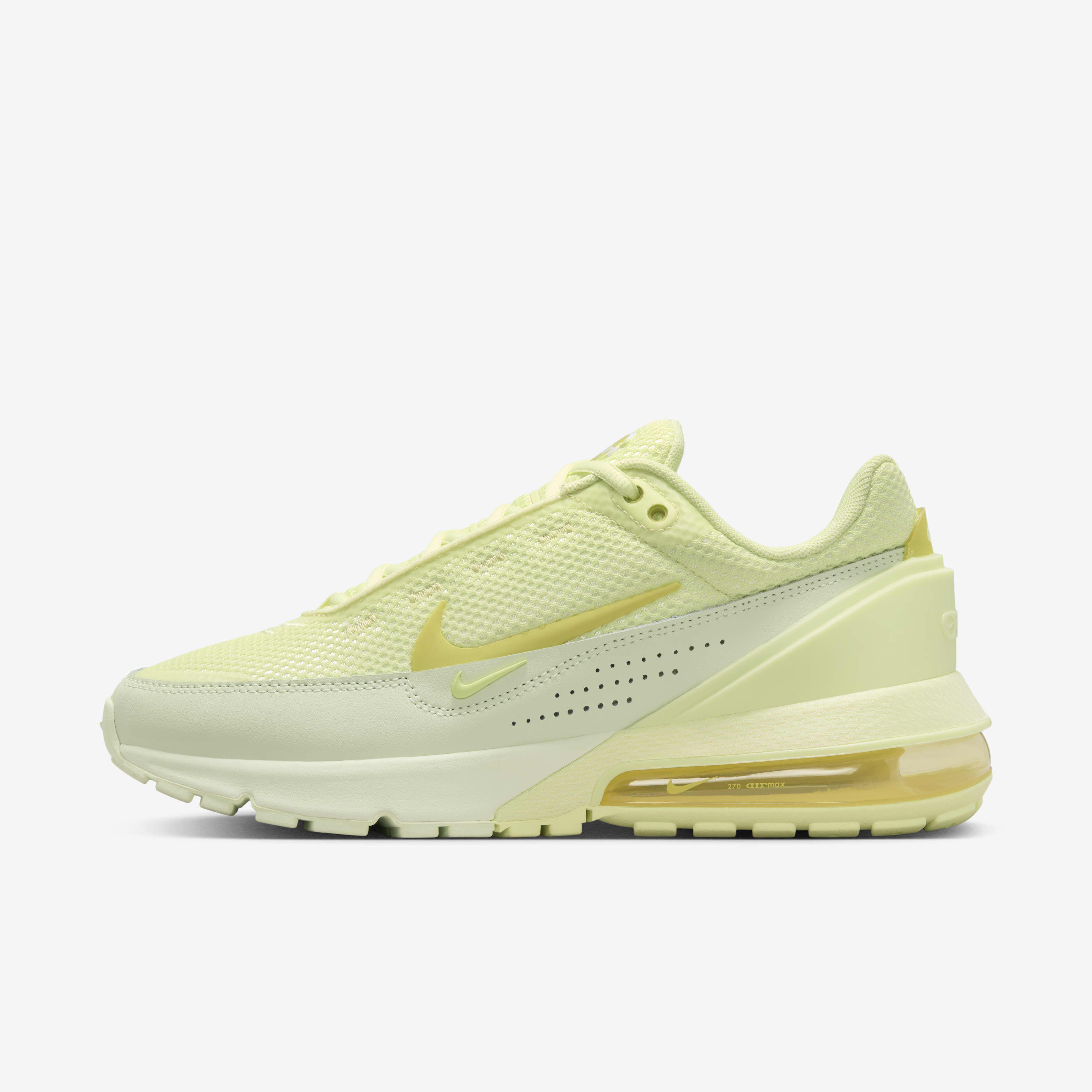 Yellow nike airmax 270 top
