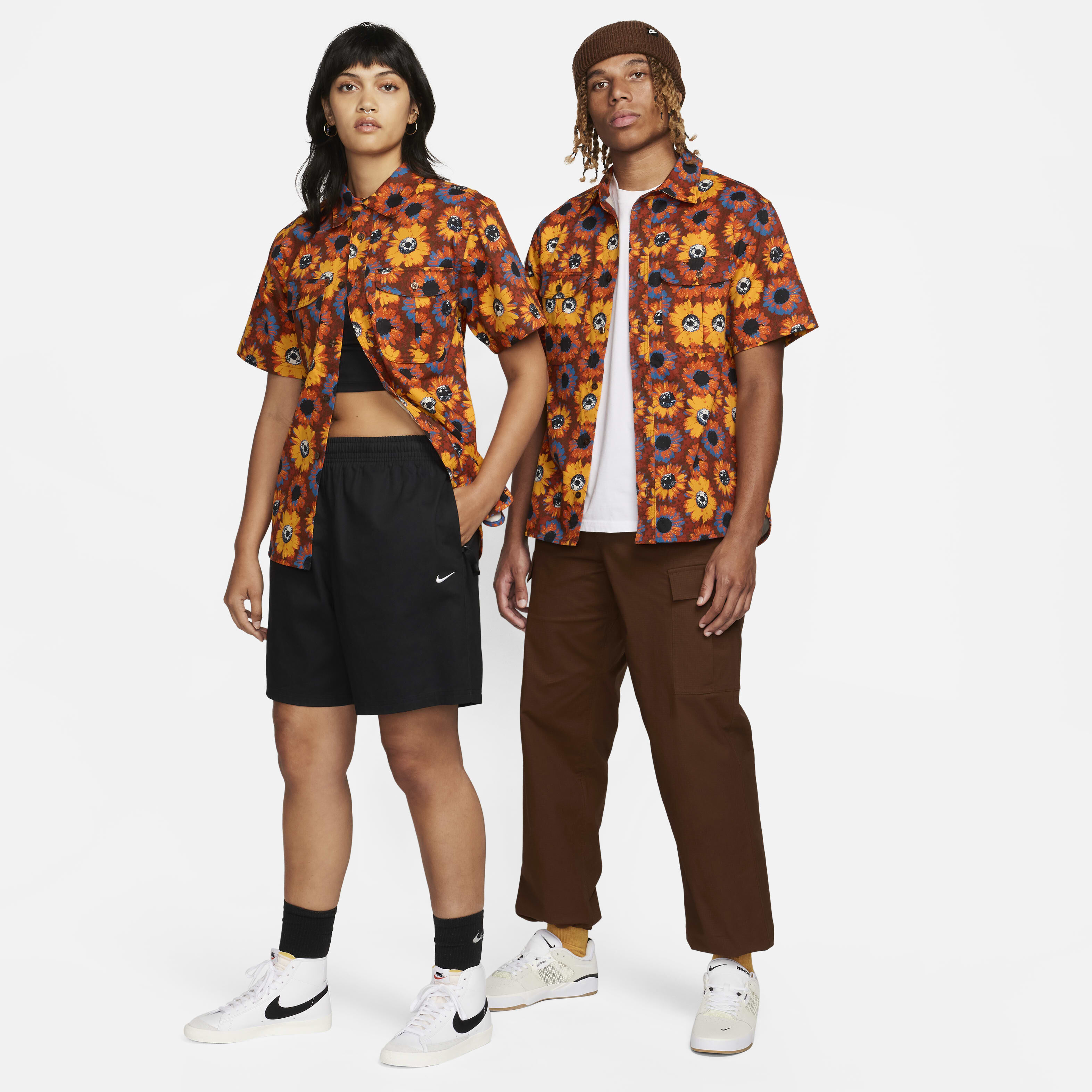 Buy Nike SB Tanglin Short-Sleeve Woven Skate Button-Down