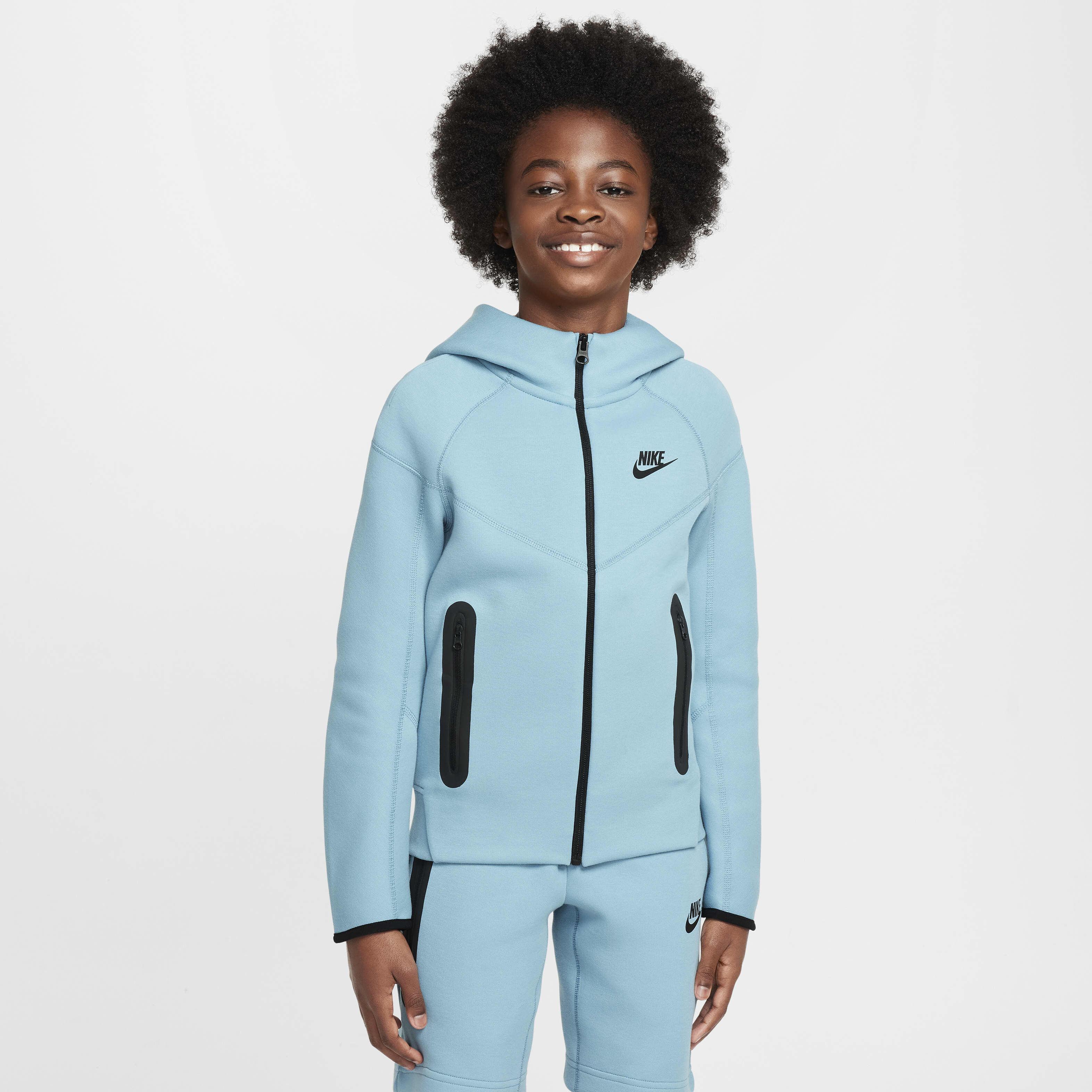 Buy Nike Sportswear Tech Fleece Older Kids Boys Full Zip Hoodie Nike UAE Official