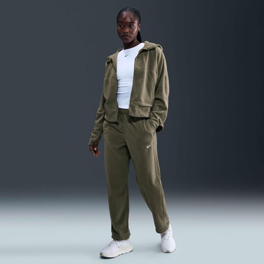 Nike Clothing-Nike, Nike One, Women's Therma-FIT Mid-Rise Fleece Trousers