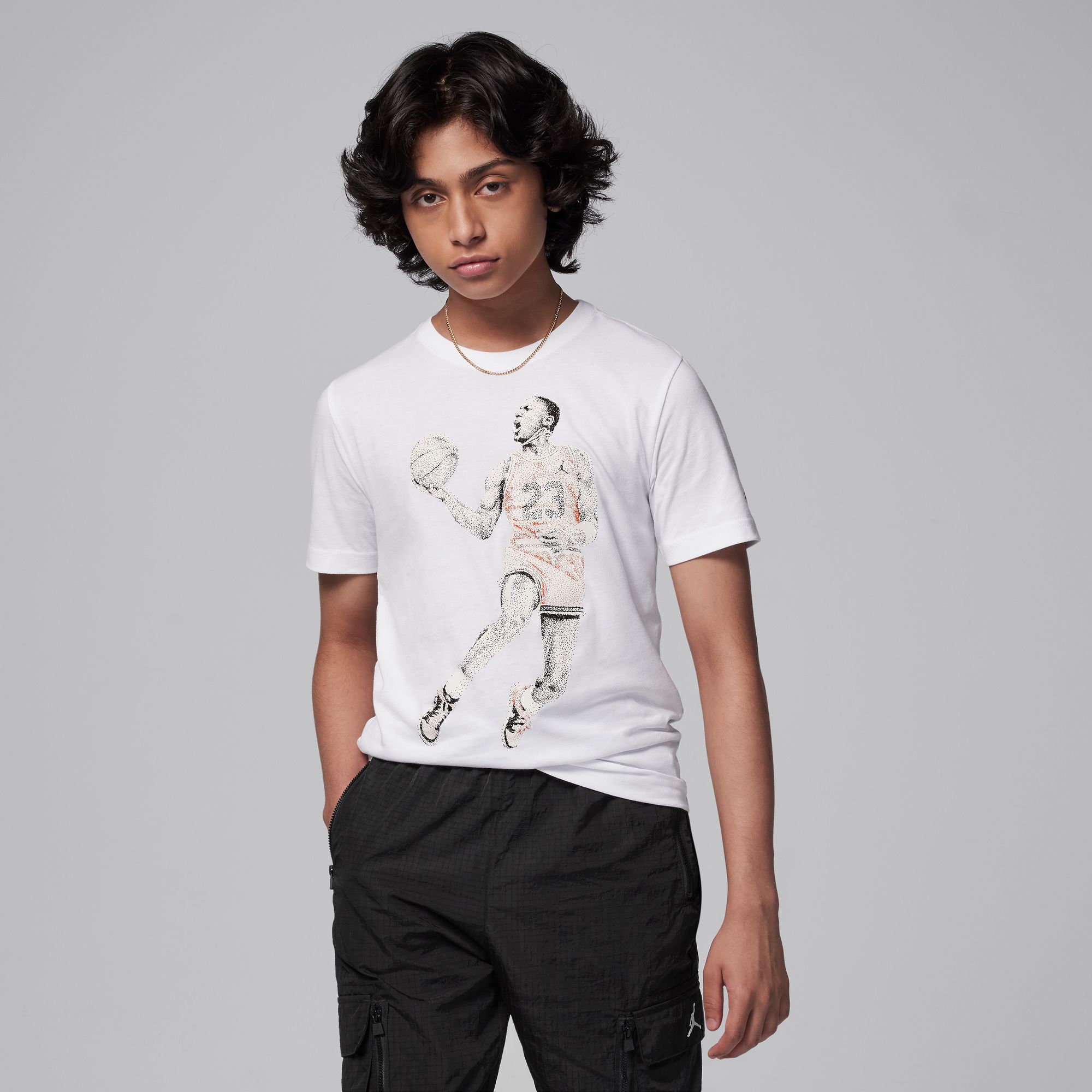 Buy Air Jordan Big Kids Dots Graphic T Shirt Nike UAE Official