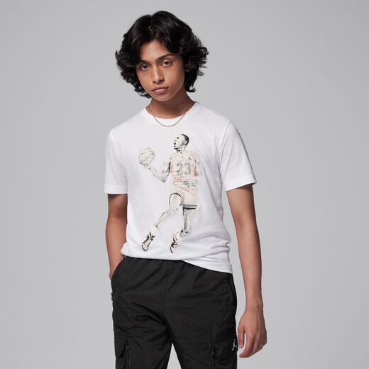 كساء-جوردن, اير جوردن, تيشيرت بطبعة للأطفال الكبار